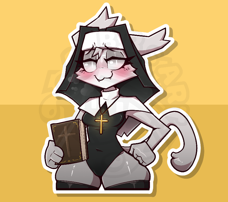 HOLY Marshmallow (4'' Sticker) >PREORDER<