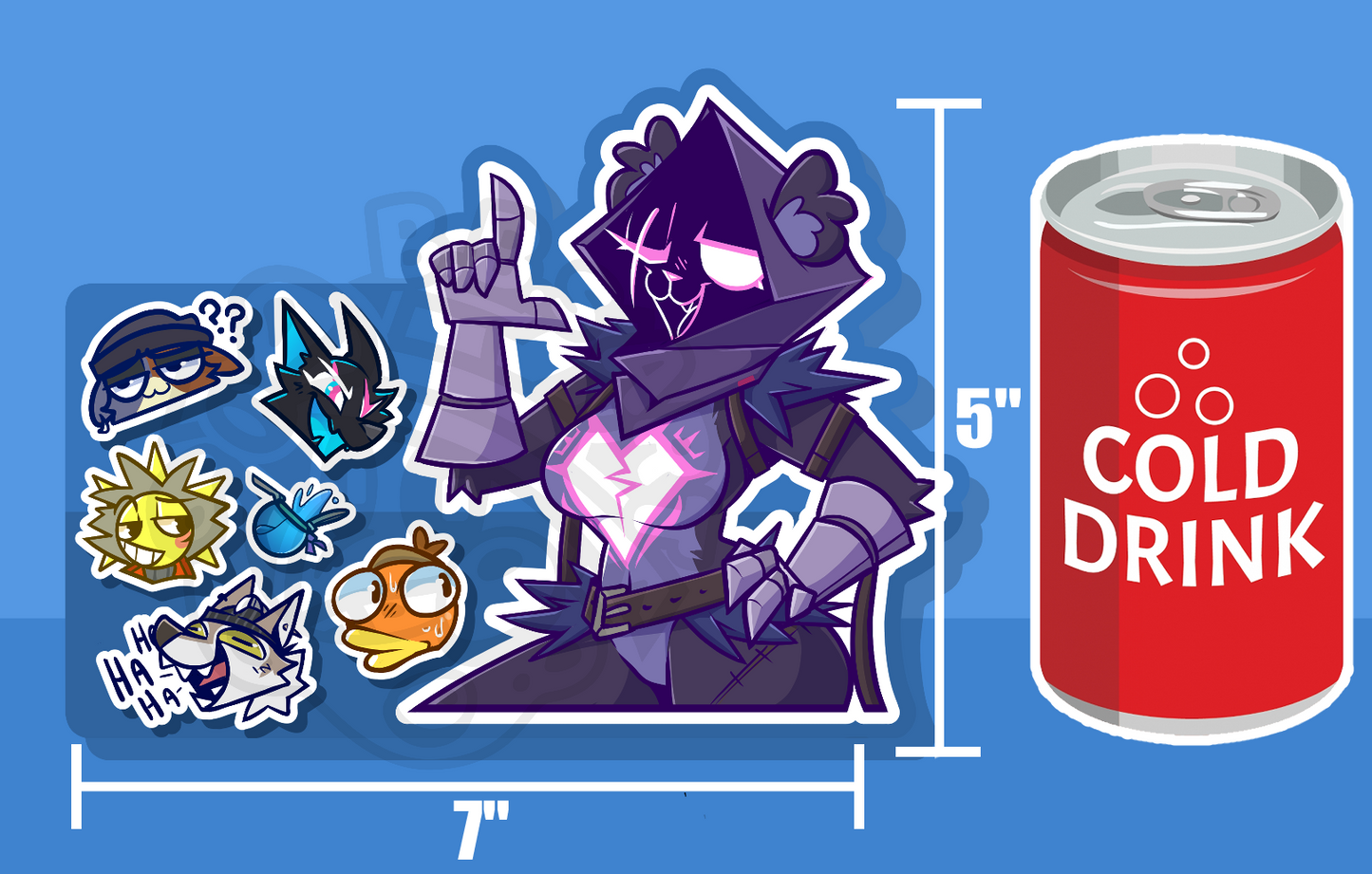 Victory Royale Mini Sticker Sheet!