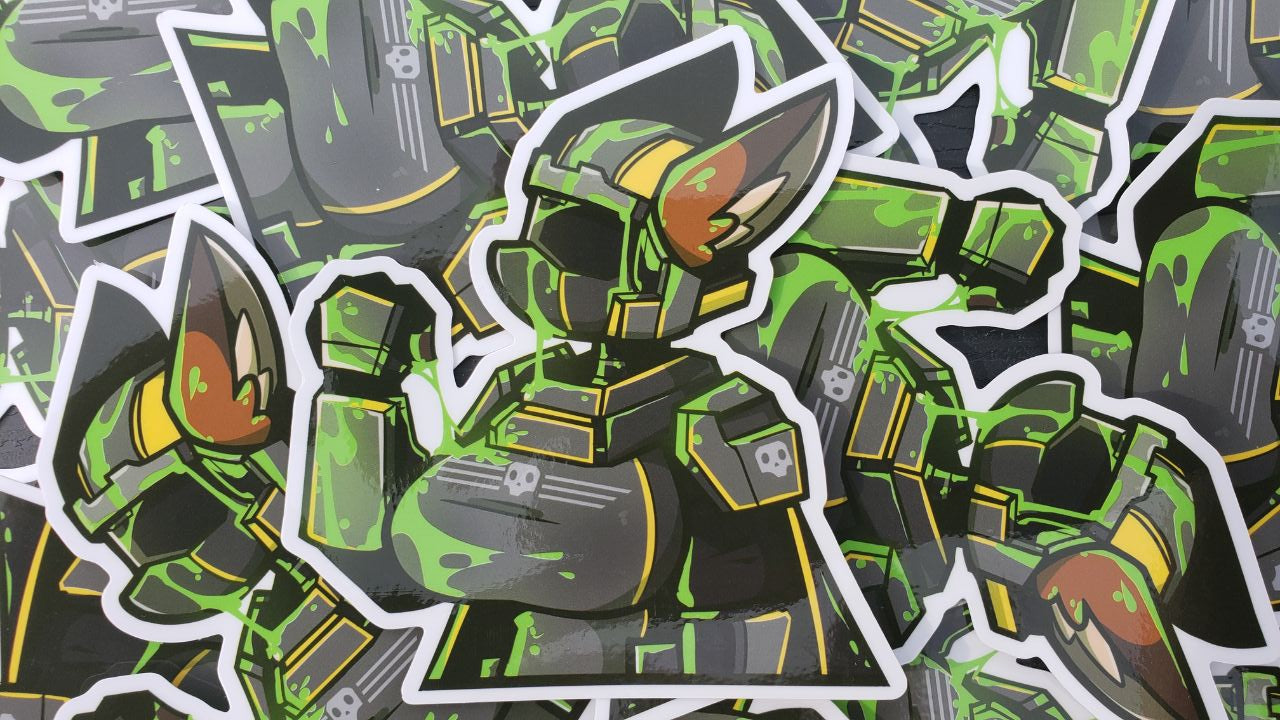 Helldiver (Gooey) (4'' Sticker)