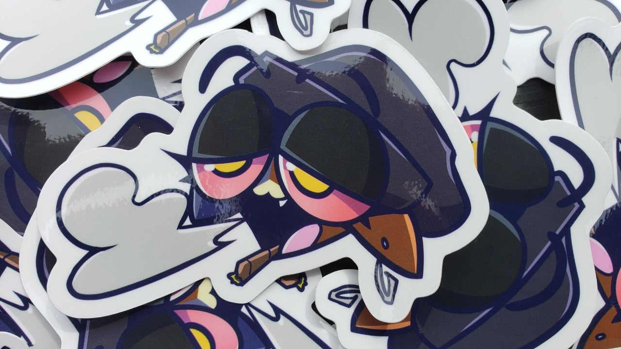 Meow Skulls! (4'' Sticker)