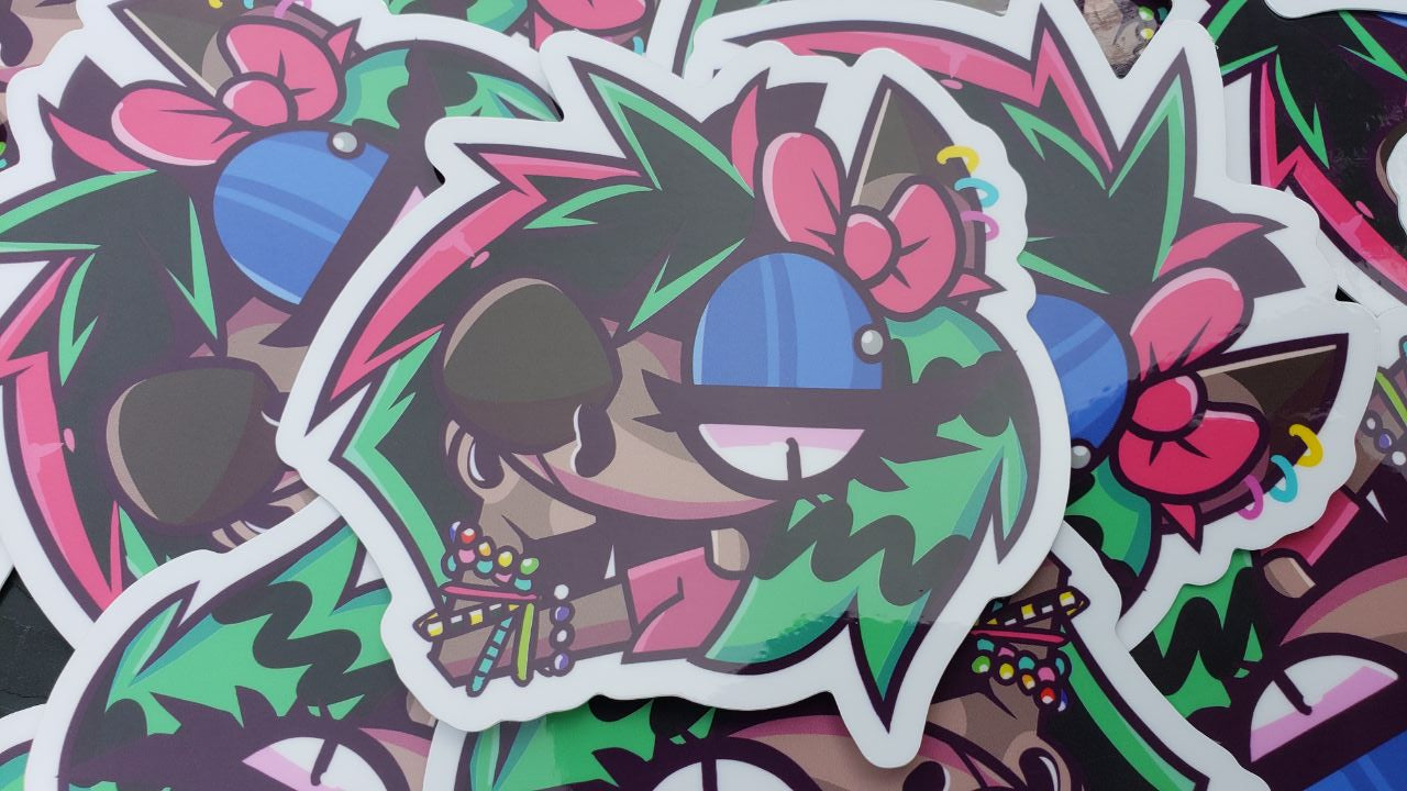 Kandi Bummin' (4'' Sticker)