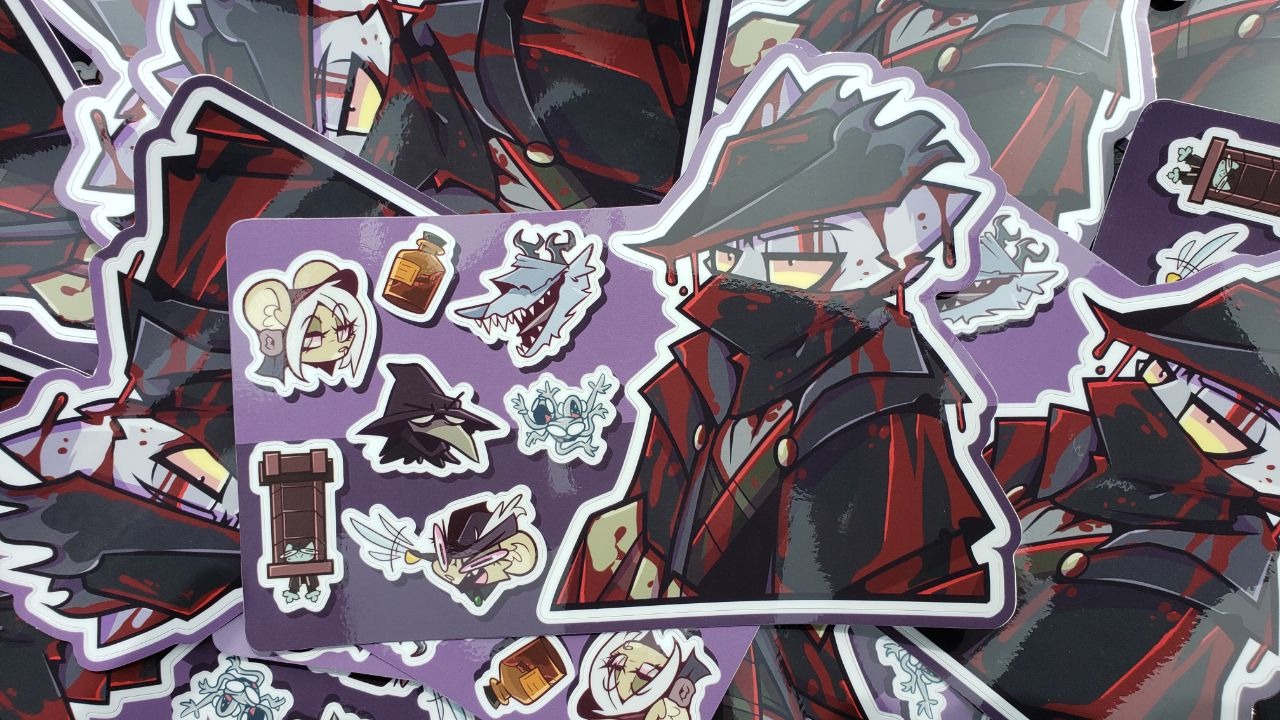 Bloodborne Mini Sticker Sheet!