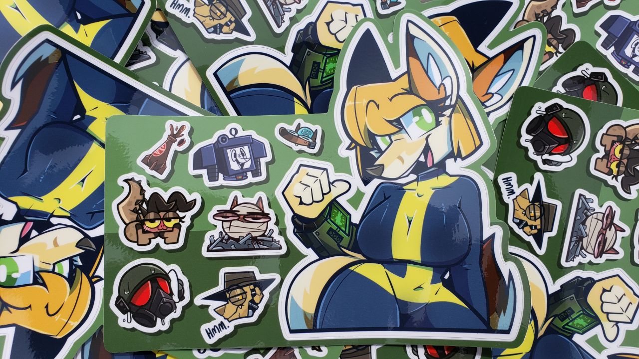 Fallout Mini Sticker Sheet!