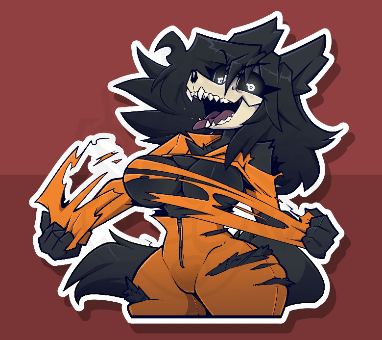 Love-mad Mal0! (4'' Sticker) >PREORDER<