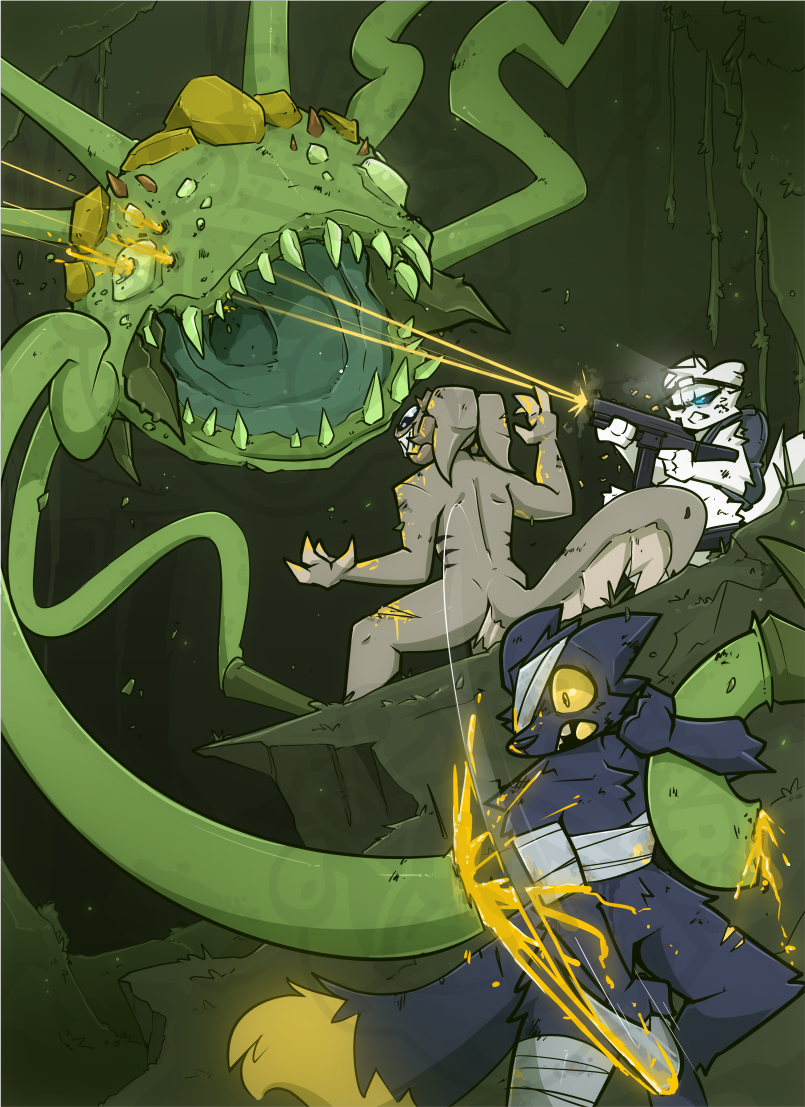 'OVERGROWN DEPTHS SURVIVORS' Casualties: Unknown A5 Reusable Sticker Book (PREORDER)