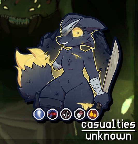 (Casualties: Unknown) Last Stand! (4'' Sticker) >PREORDER<