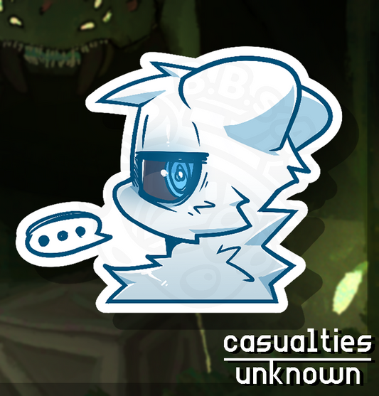 (Casualties: Unknown) '...'! (4'' Sticker) (PREORDER)